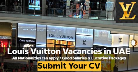 louis vuitton careers remote|louis vuitton job vacancies.